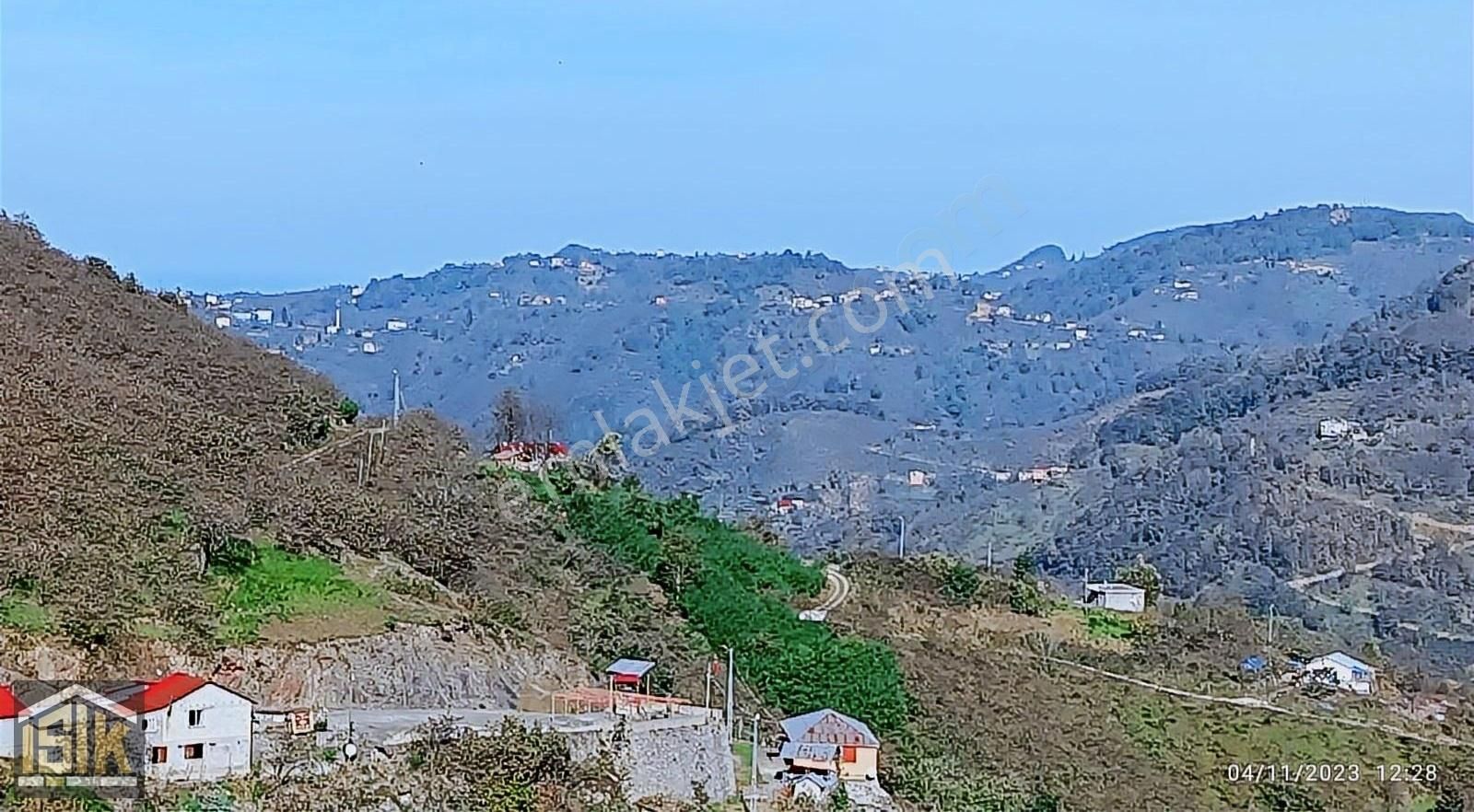 Giresun Merkez Hisargeriş Köyü (Hacı İlyas) Satılık Bağ & Bahçe Işık Gayrimenkulden Hisargerişte Satılık 20 Dönüm Fındık Bahçesi