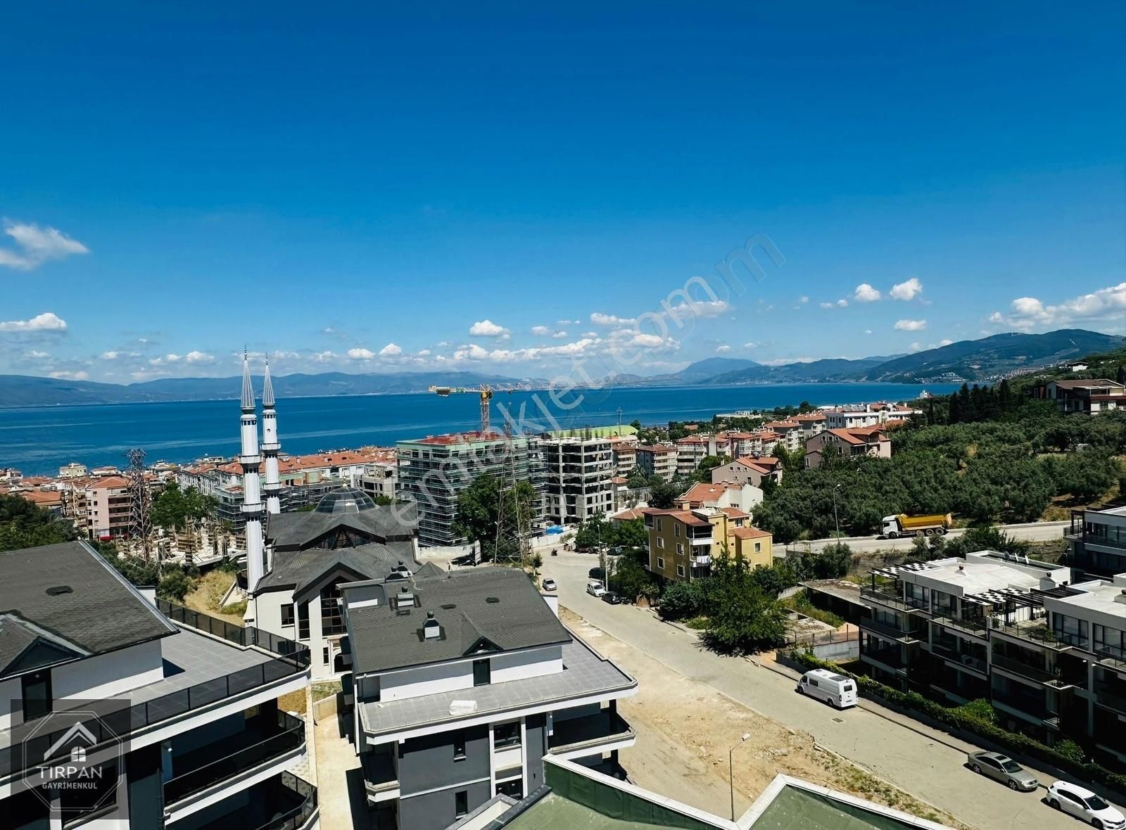 Mudanya Ömerbey Kiralık Daire TIRPAN GAYRİMENKULDEN FULL DENİZ MANZARALI,KİRALIK SIFIR DUBLEKS