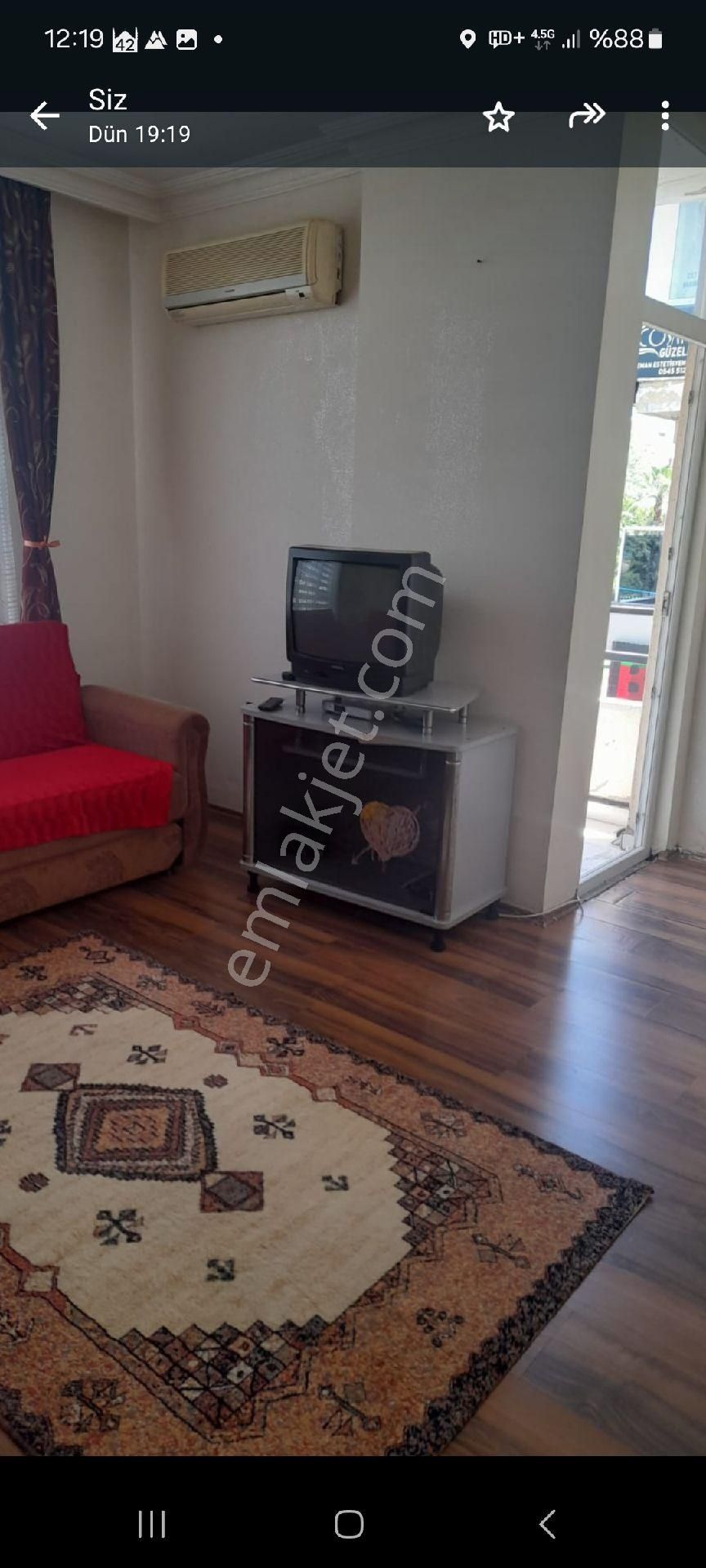Alanya. Merkez. De. Kıralık 1+1 Eşyalı Daire - Görsel 11