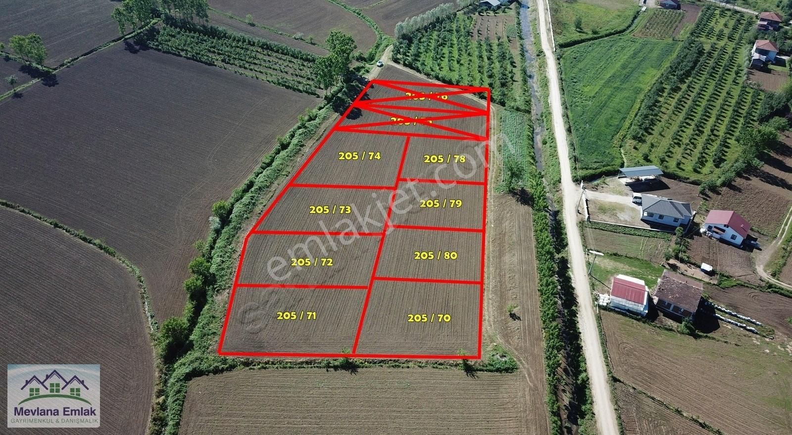 Akyazı Altındere Osmanağa Satılık Konut İmarlı Mevlana Emlak'tan Altındere'de 1000m² %10 Konut İmarlı Parseller