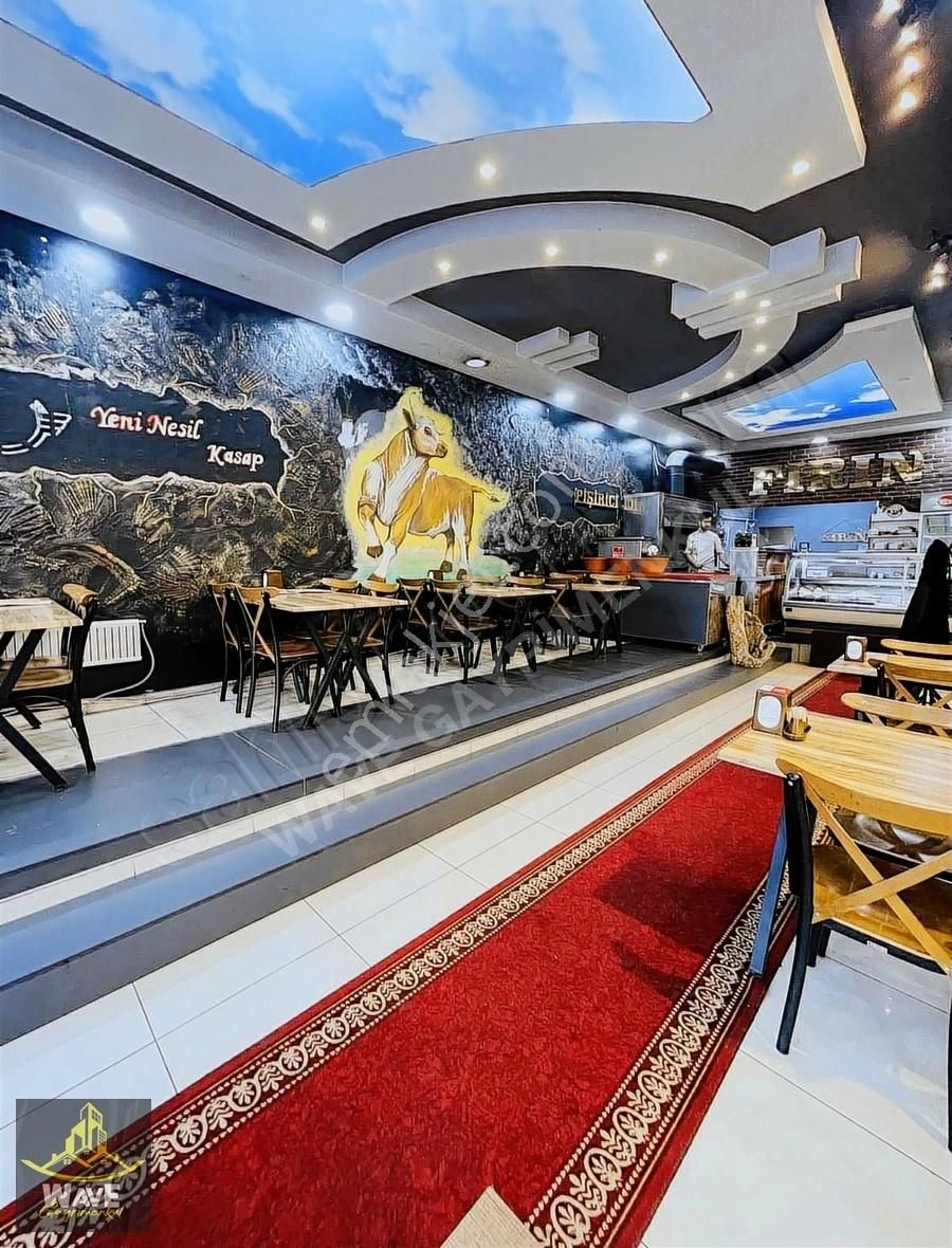 Wave gayri̇menkul'den 570 m2 hazır talas merkezde kasap restorant