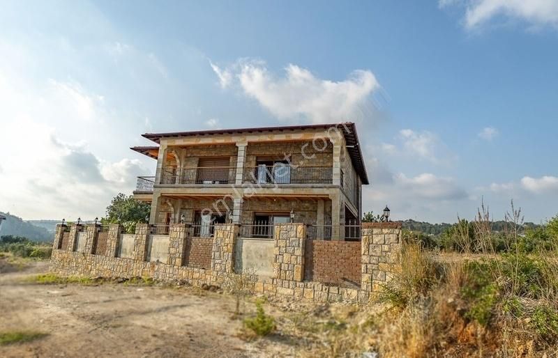 Alanya İncekum'da Satılık Taş Otantik Özel Yapım Havuzlu Villa - Görsel 17