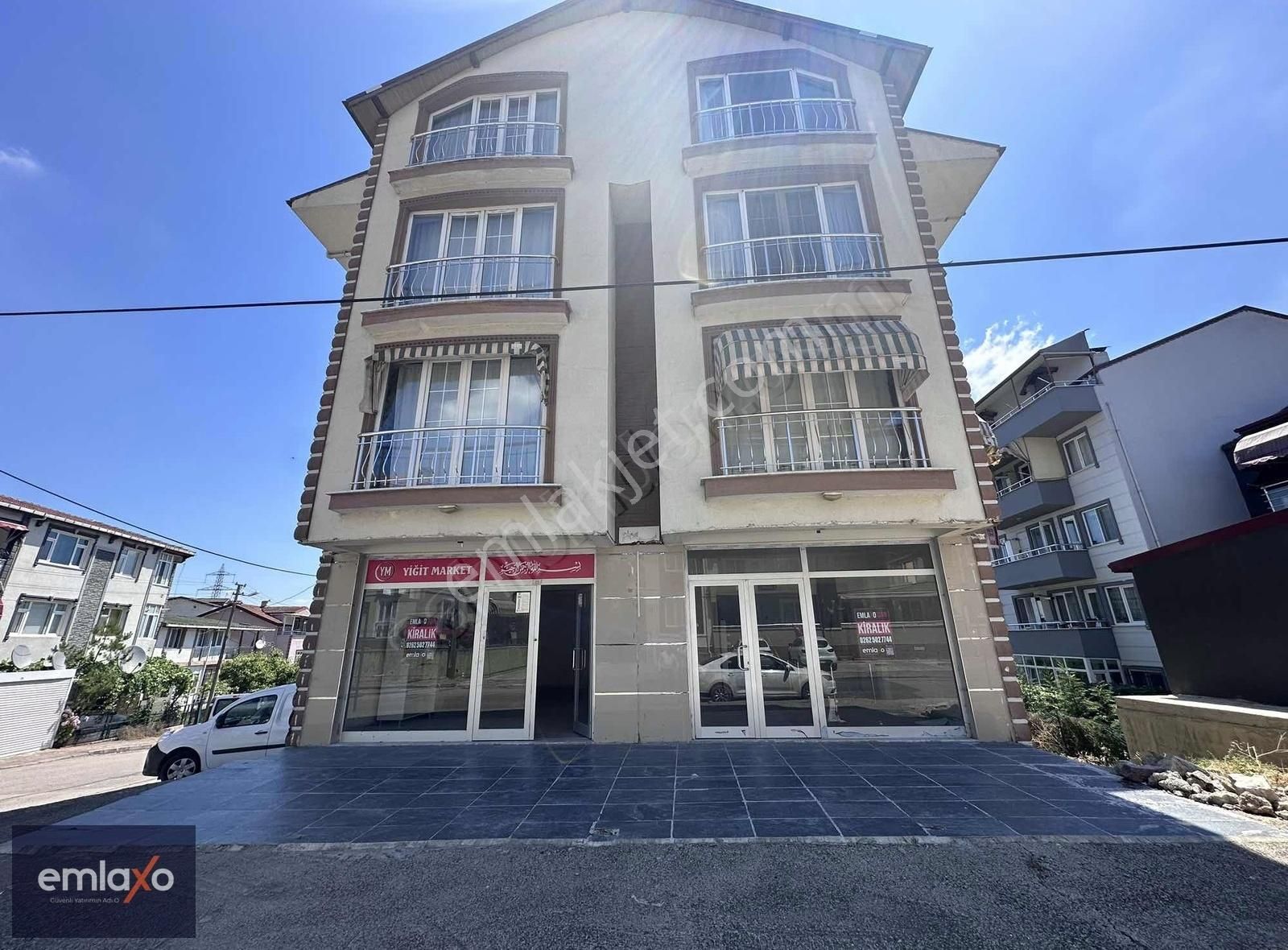 İzmit Yeşilova Kiralık Dükkan & Mağaza Emlaxo'dan Şehir Hastanesine Yakın 240 M2 Bodrum Katlı İşyeri