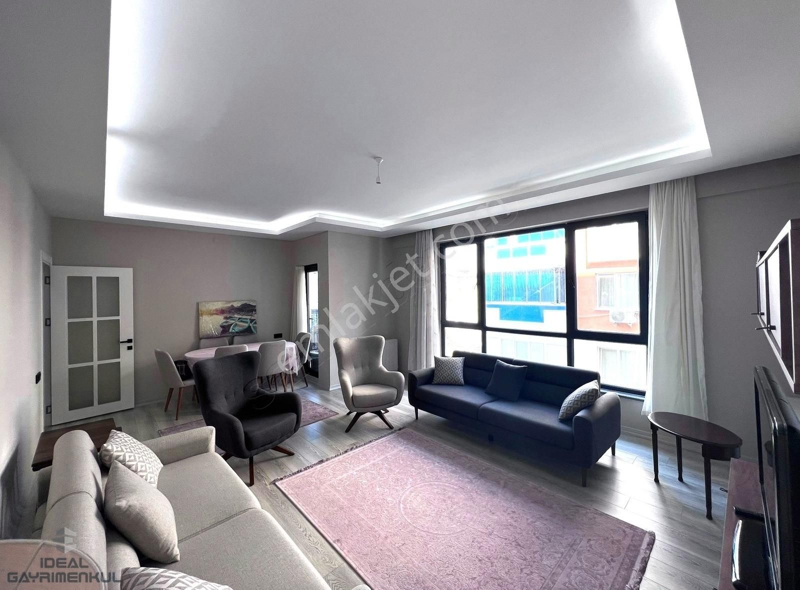 Gemlik Hisar Satılık Daire İDEAL den Hisar Mah'sinde 3+1 Deniz Manzaralı 2 Yaşında Daire