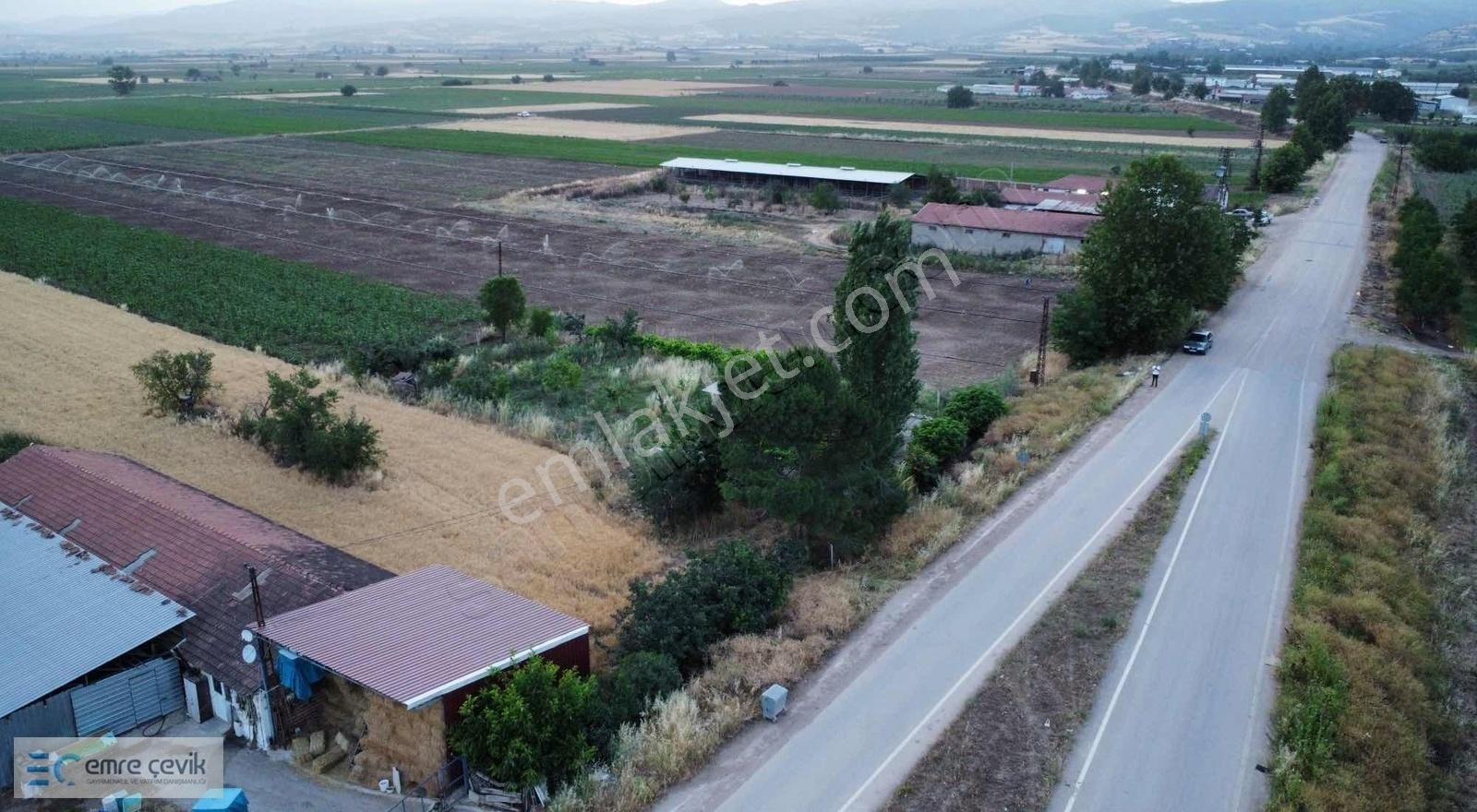 Bursa Yenişehir Satılık Depo, Antrepo İzinli EMRE ÇEVİK'DEN TARIMSAL PAKETLEME SOĞUKHAVA DEPOSU İMARLI ARSA