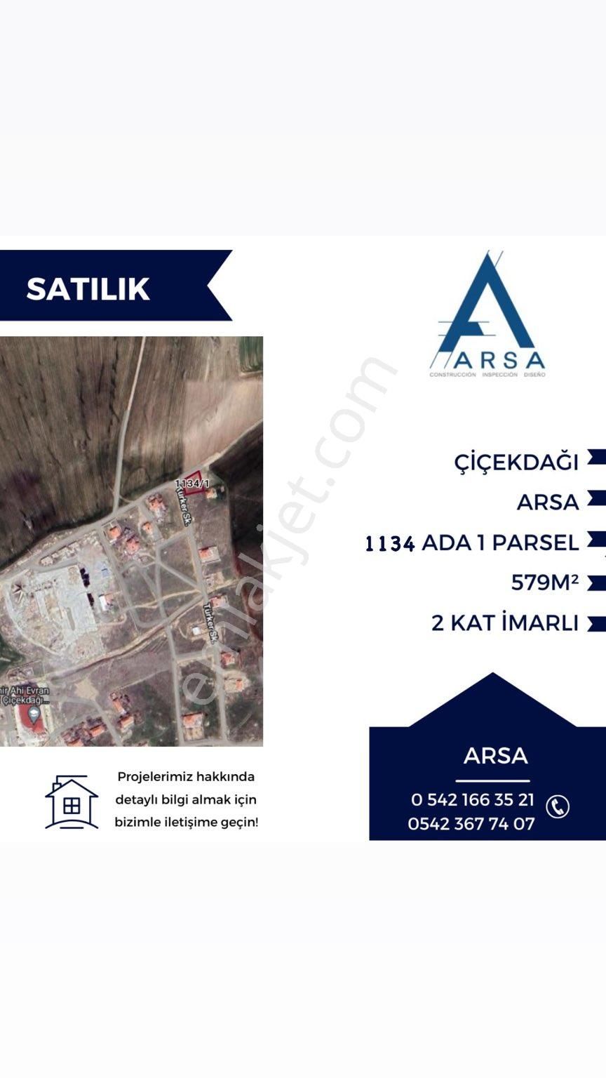 Çiçekdağı Boyalık Satılık Konut İmarlı Onur emlaktan satılık 2 kat imarlı arsa