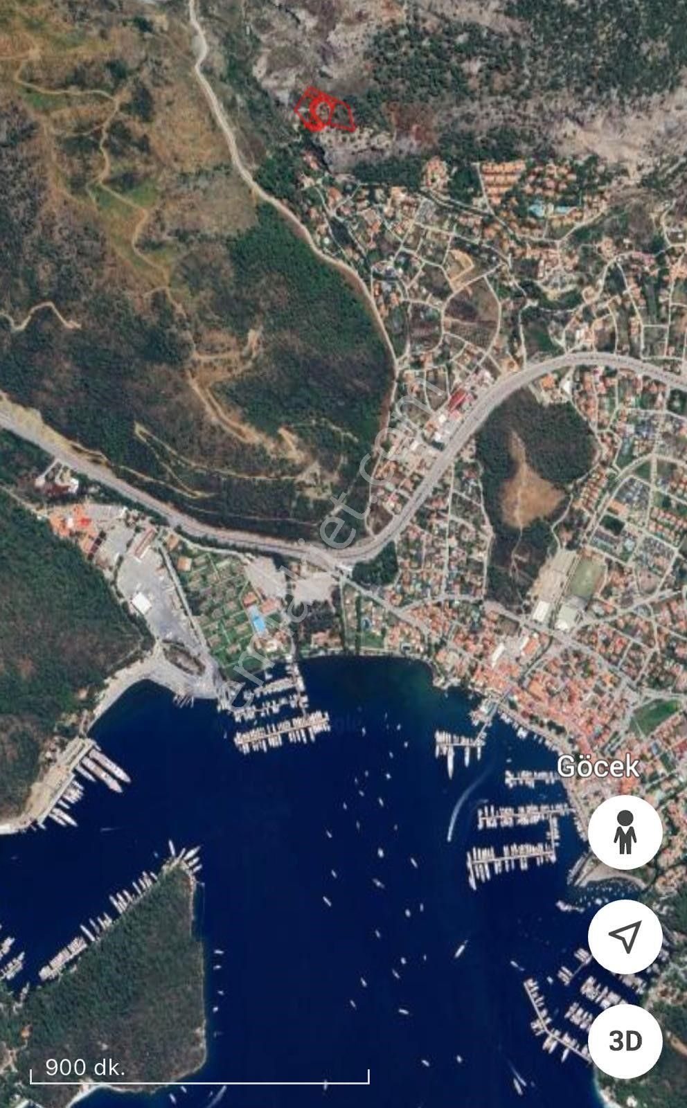 Egenin İncisi Göcekte Ev Yapılabilen Hisseli Tarla - Görsel 2