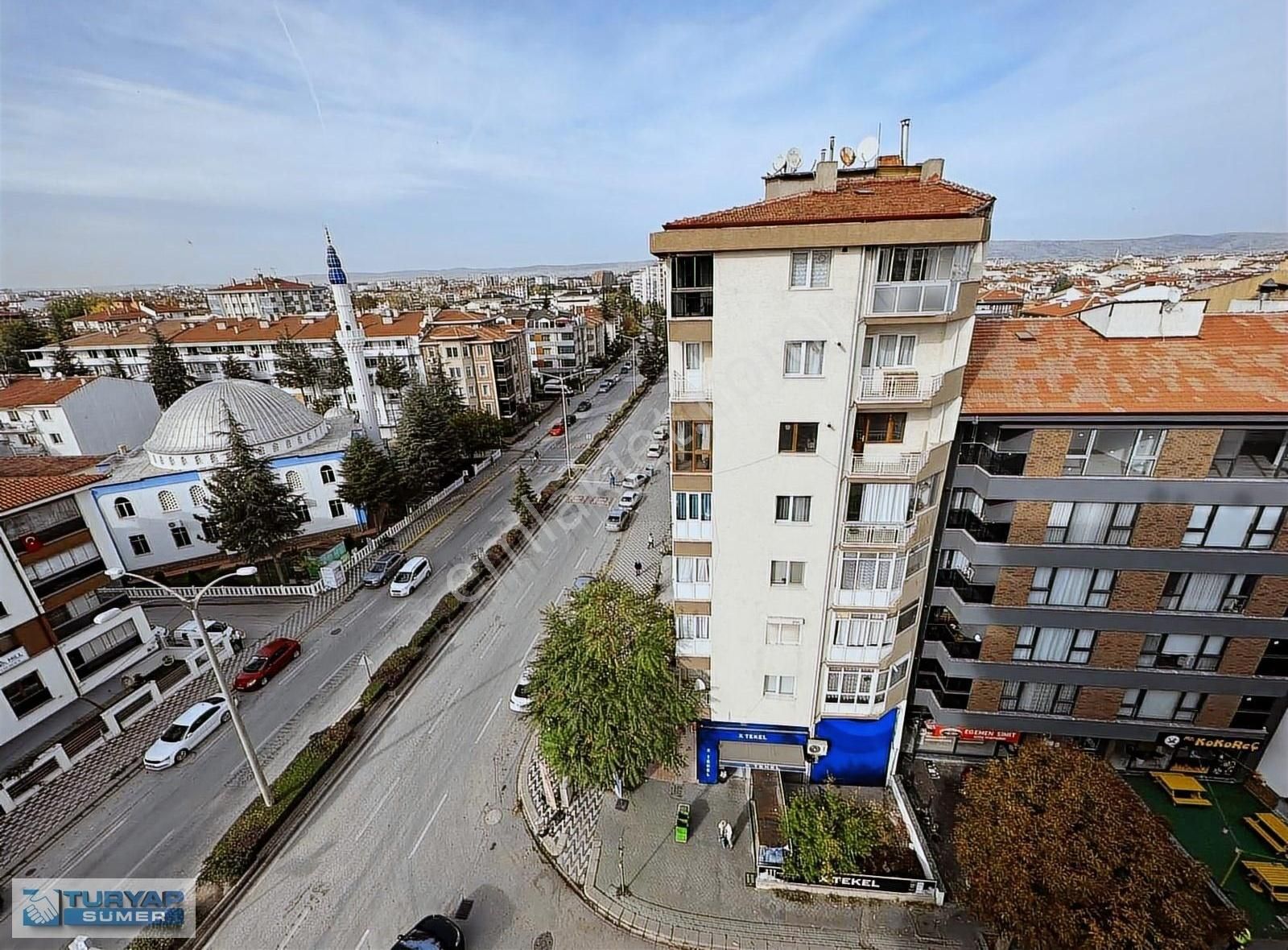 Odunpazarı Vişnelik Satılık Daire TURYAP SÜMERDEN ALİ FUAT GÜVEN CADDESİ KÖŞESİ SATILIK 4+1 DAİRE