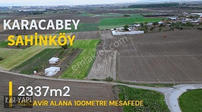 Karacabey Şahinköy Satılık Tarla Mücavir Alana 100m ,kadastro Yoluna Cephe, İmara Gebe Arazimiz..