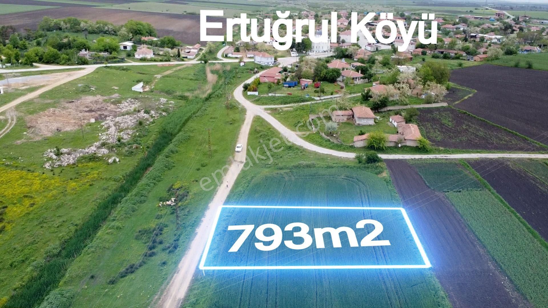 Babaeski Ertuğrulköy Köyü Satılık Konut İmarlı  BABAESKİ ERTUĞRUL KÖYÜNDE İMARLI İFRAZLI 793m2 SATILIK ARSA