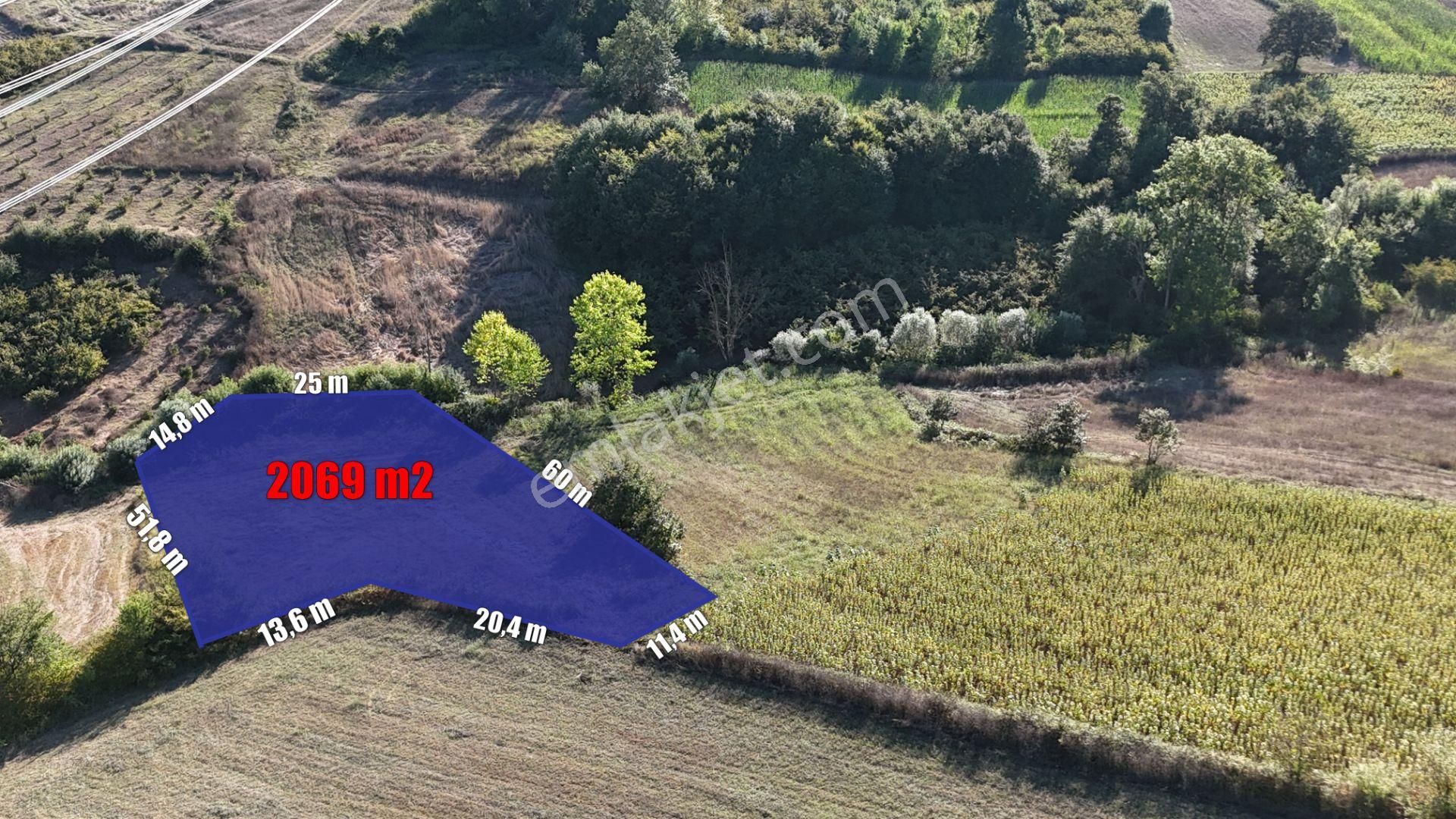 Kandıra Pelitpınarında 2069 M2 Topluulaştırmada Satılık Parsel