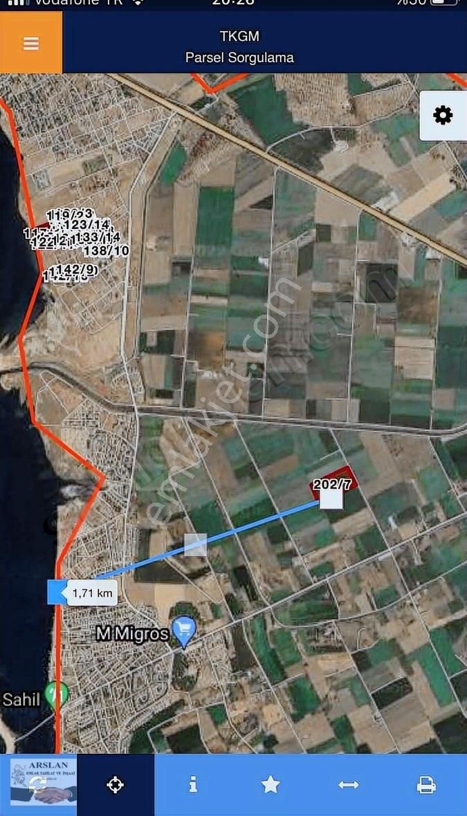 Arslan Emlaktan Satılık Tarla - Görsel 5