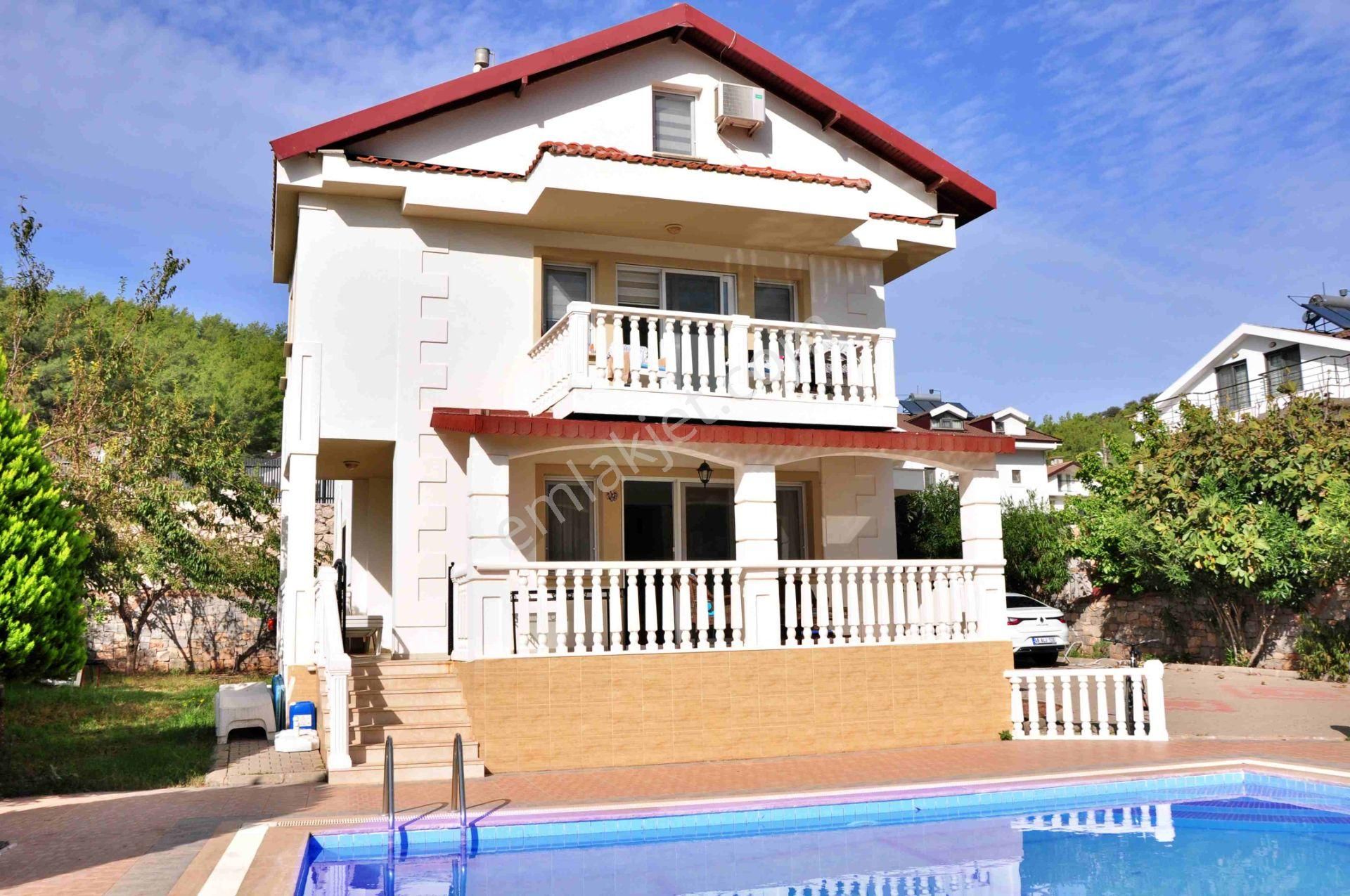 Fethiye Ölüdeniz Satılık Daire Hisarönü'nde Orman Manzaralı Villa Tipi 3+1 Daire