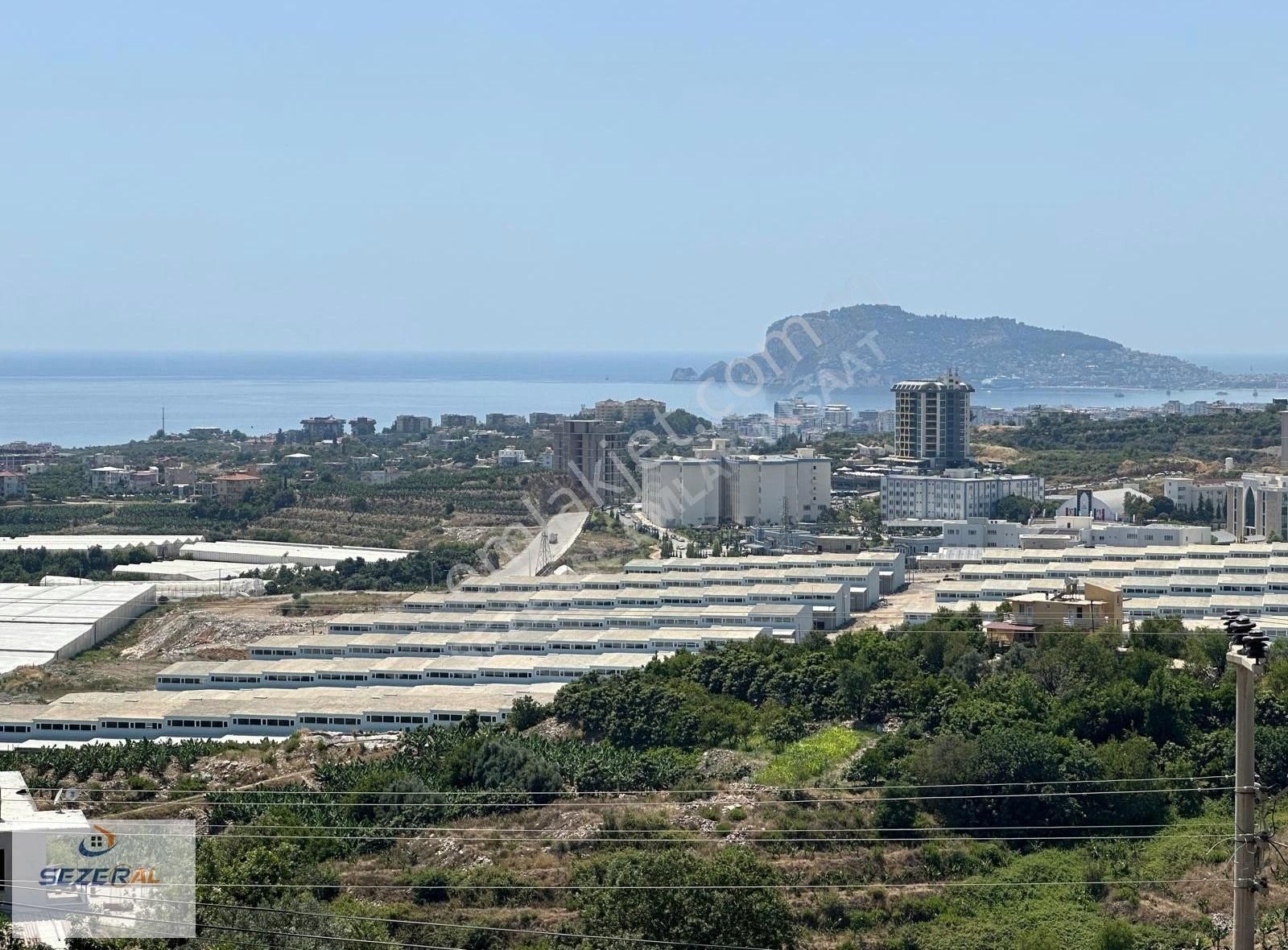 Alanya Yaylalı Satılık Tarla ALANYA YAYLALI da DENİZ MANZARALI TARLA