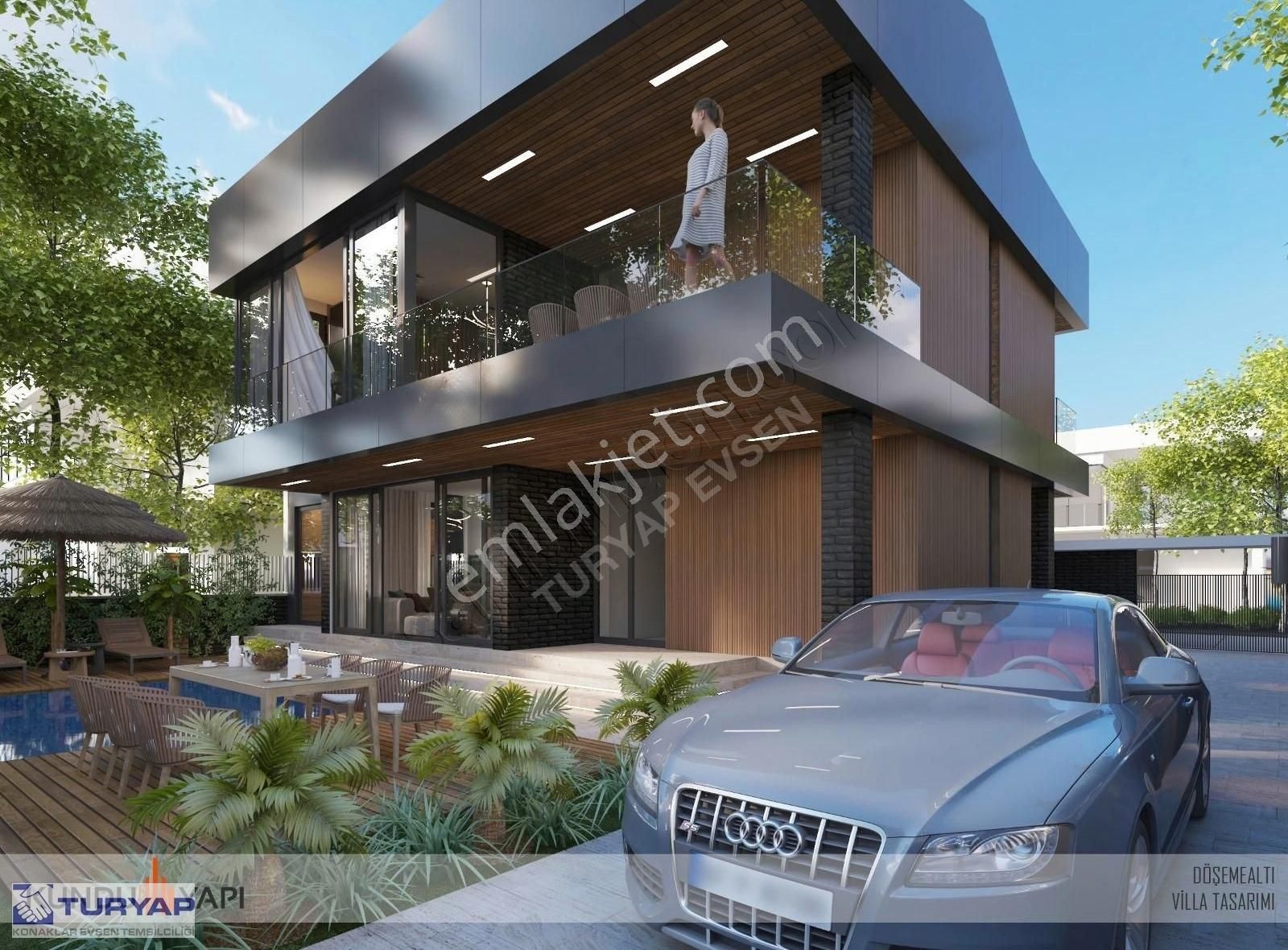 Döşemealtı Tomalar'da Vatandaşlığa Uygun Satılık Villa - Görsel 21