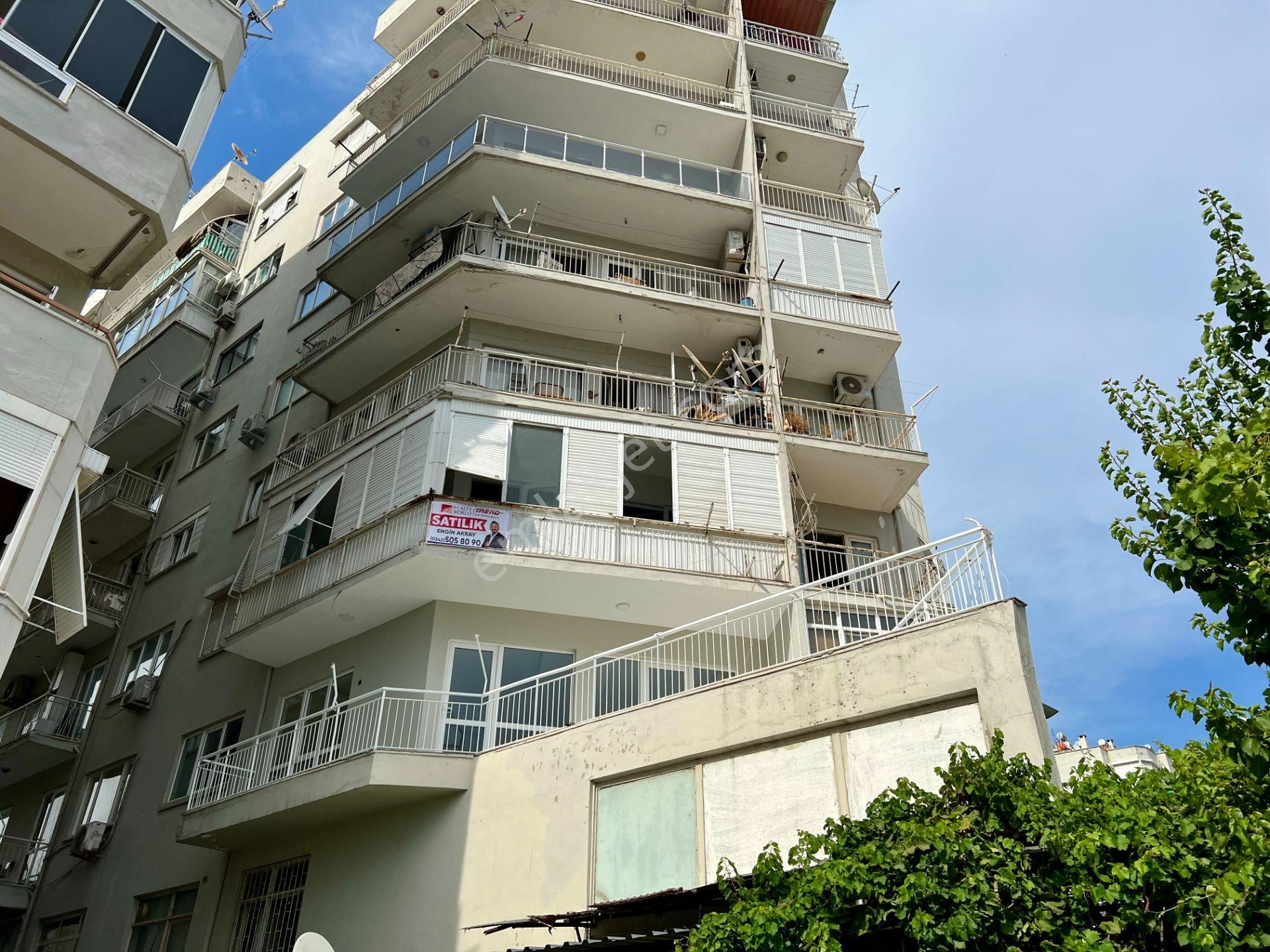 Muratpaşa Çaybaşı Satılık Daire ENGİN AKRAY'DAN ÇAYBAŞIN DA CADDE ÜSTÜ KATTA 3+1 SATILIK DAİRE