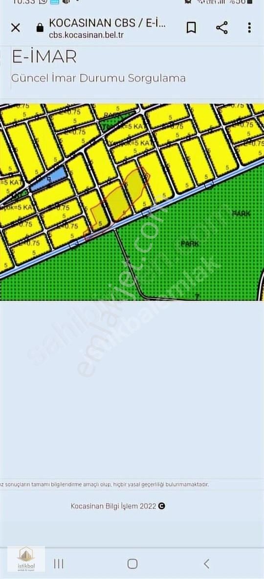 Kocasinan Oymaağaç Satılık Ticari İmarlı kayseri Kocasinan da satılık 1330m2 satılık arsa