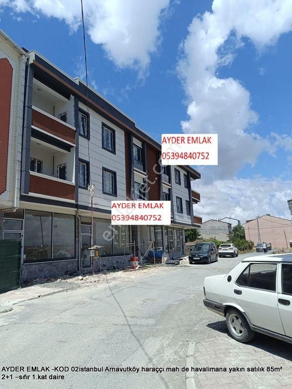 Arnavutköy Haraççı Satılık Daire Arnavutköy Haraççı Mah De Havalimana Yakın Satılık 85m² 2+1 –sıfır 1.kat Daire