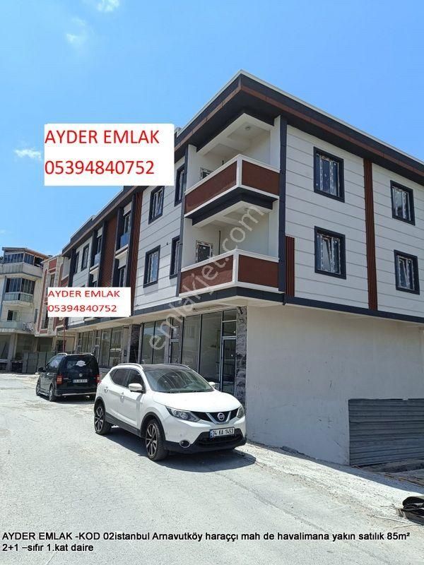 Arnavutköy Haraççı Satılık Daire  Arnavutköy haraççı mah de havalimana yakın satılık 85m² 2+1 –sıfır 1.kat daire  