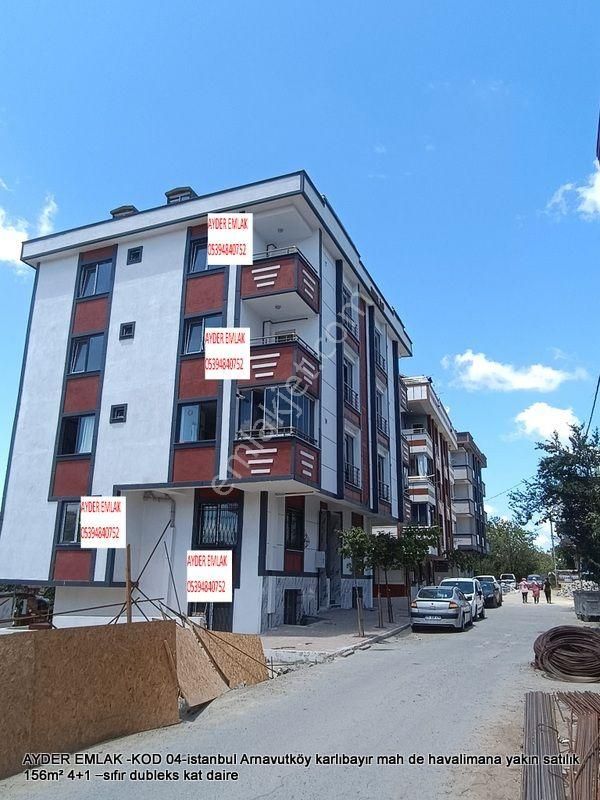 Arnavutköy Karlıbayır Satılık Daire Karlıbayır Mah De Havalimana Yakın Satılık 156m² 4+1 –sıfır Dubleks Kat Daire