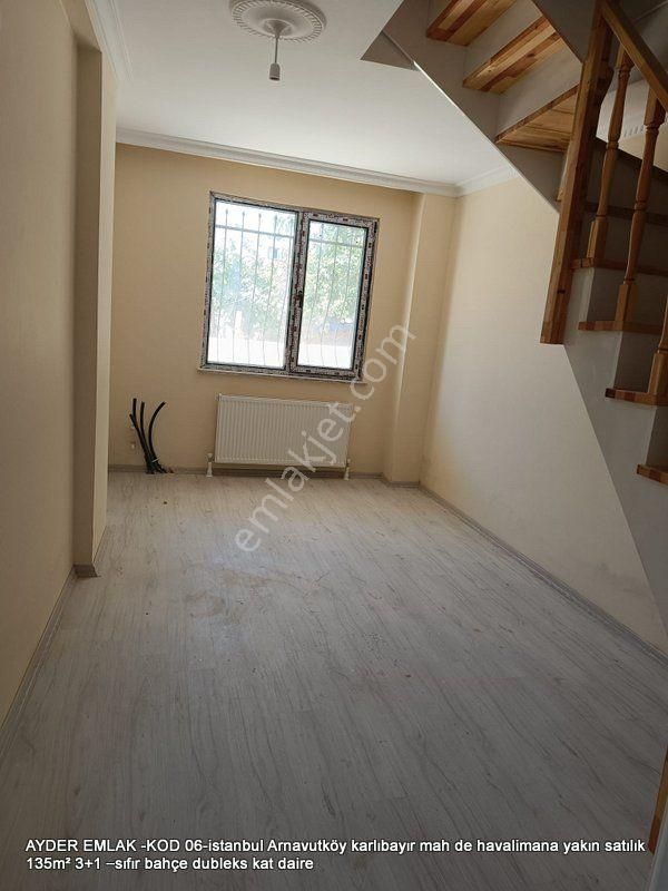 Arnavutköy Karlıbayır Satılık Daire Karlıbayır Mah De Havalimana Yakın Satılık 135m² 3+1 –sıfır Bahçe Dubleks Kat Daire