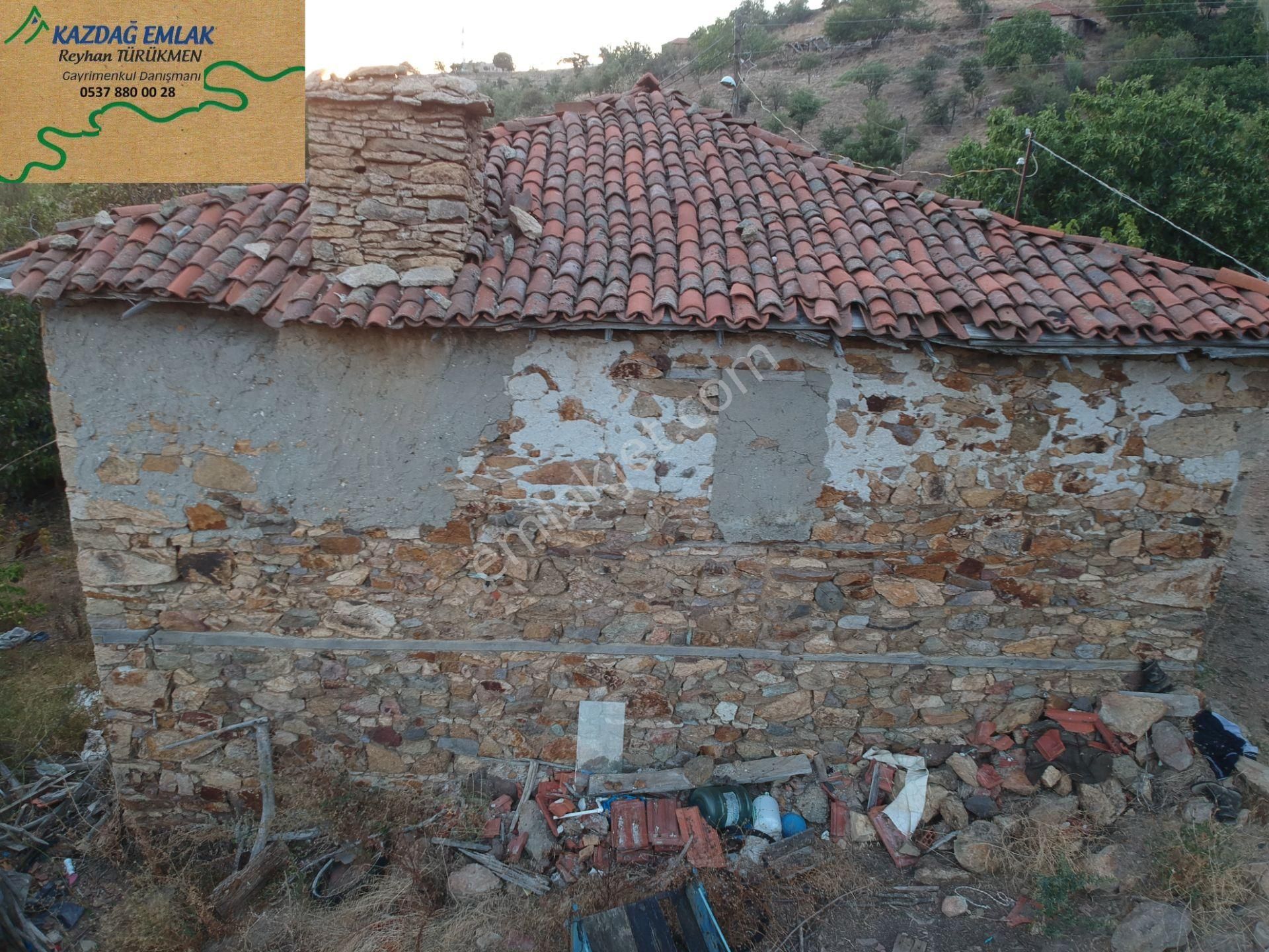 Çanakkale Bayramiç Kaykılar Köyü 414 M2 Arsa Kargir Ev - Görsel 21