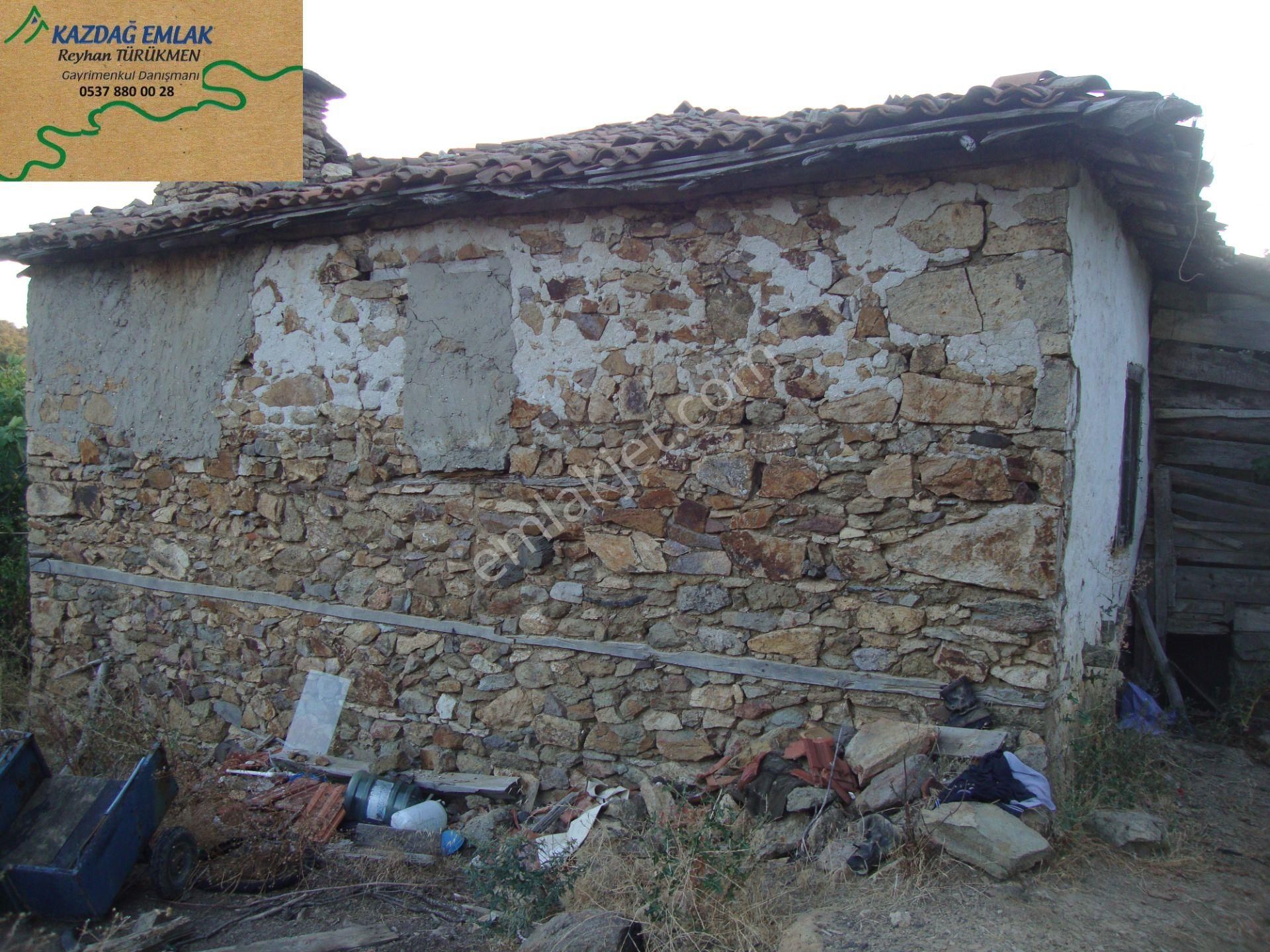 Çanakkale Bayramiç Kaykılar Köyü 414 M2 Arsa Kargir Ev - Görsel 29