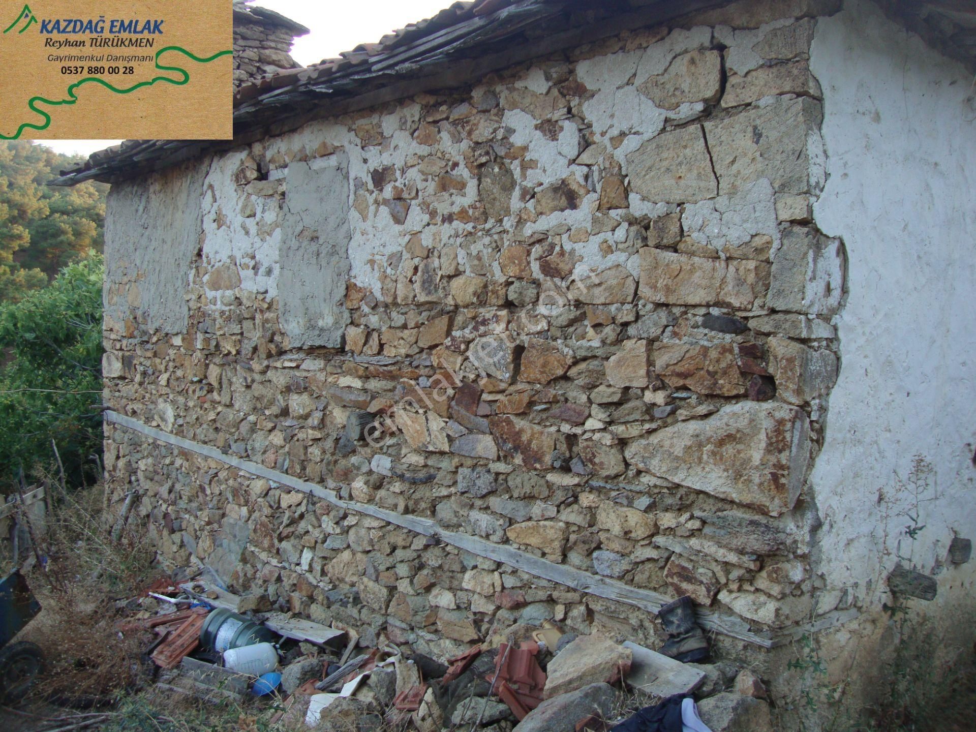 Çanakkale Bayramiç Kaykılar Köyü 414 M2 Arsa Kargir Ev - Görsel 30