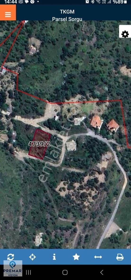 Hacılar Yukarı Satılık Villa İmarlı Hacılar Yukarı mah.Villa parseli 2 villalık 740 m inşaat alanı.