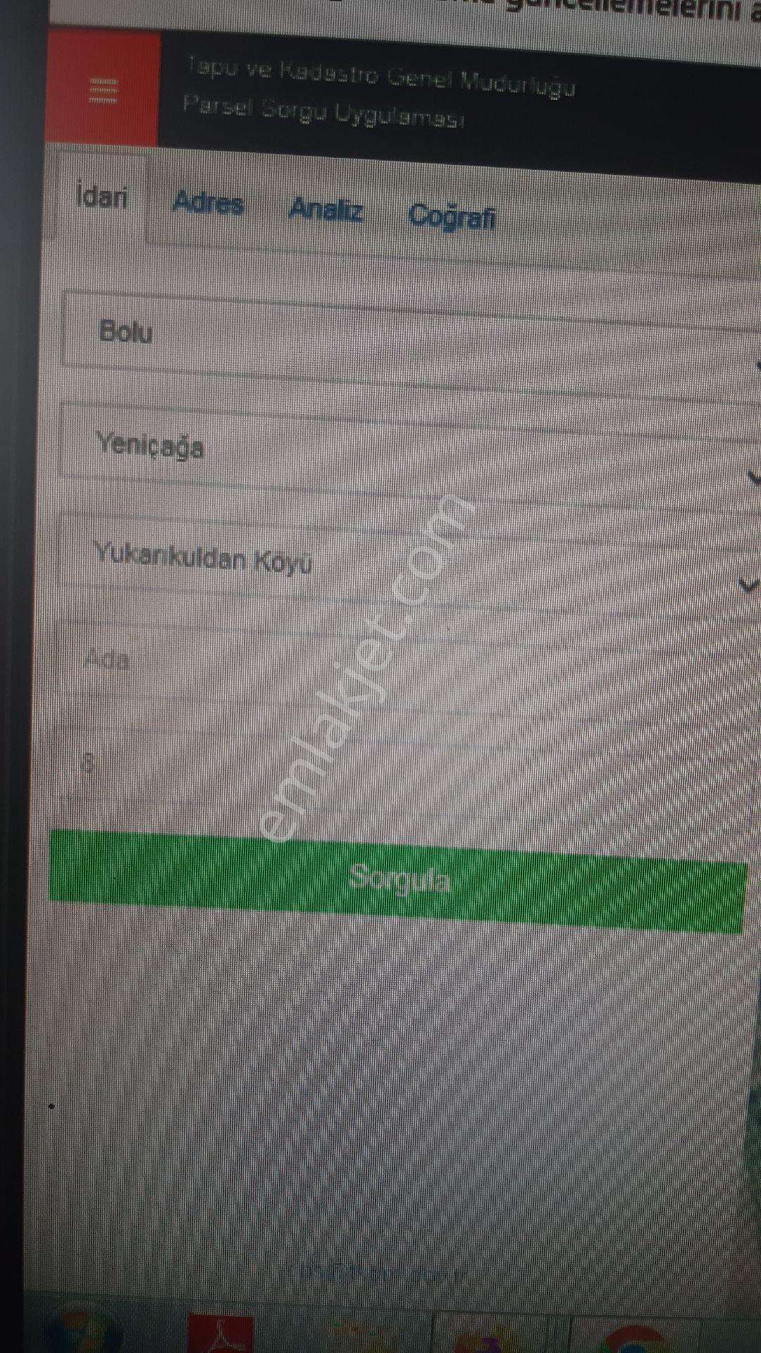Yeniçağa Yukarıkuldan Da Satılık Arsa - Görsel 2