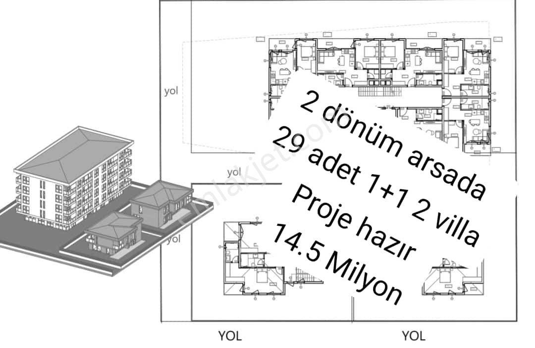 Atakum Büyükoyumca Satılık Konut İmarlı SAMSUN ATAKUM'DA 5 KAT İMAR DENİZ MANZARALI 2 DÖNÜM SATILIK ARSA