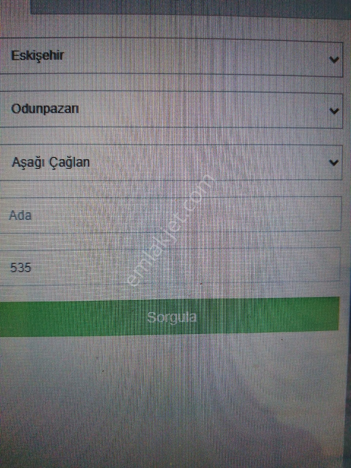 Odunpazarı Aşağı Çağlan Satılık Tarla Yatırımlık Tarla