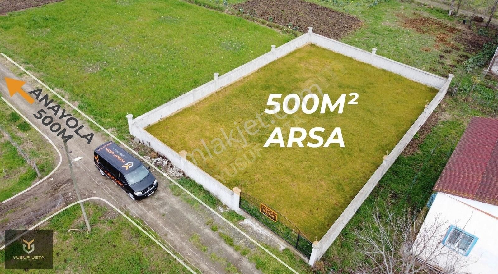 19 Mayıs Dereköy Satılık Villa İmarlı Yusuf Usta Gayrimenkul'den 19 Mayıs Dereköy'de Denize Yakın Bahçe Duvarı Çevrili 500m² Arsa