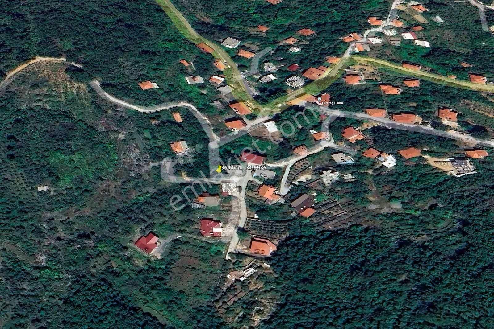 Alanya Türktaş Köyü Merkezinde Satılık Arsa Ve İki Katlı Ev - Görsel 23