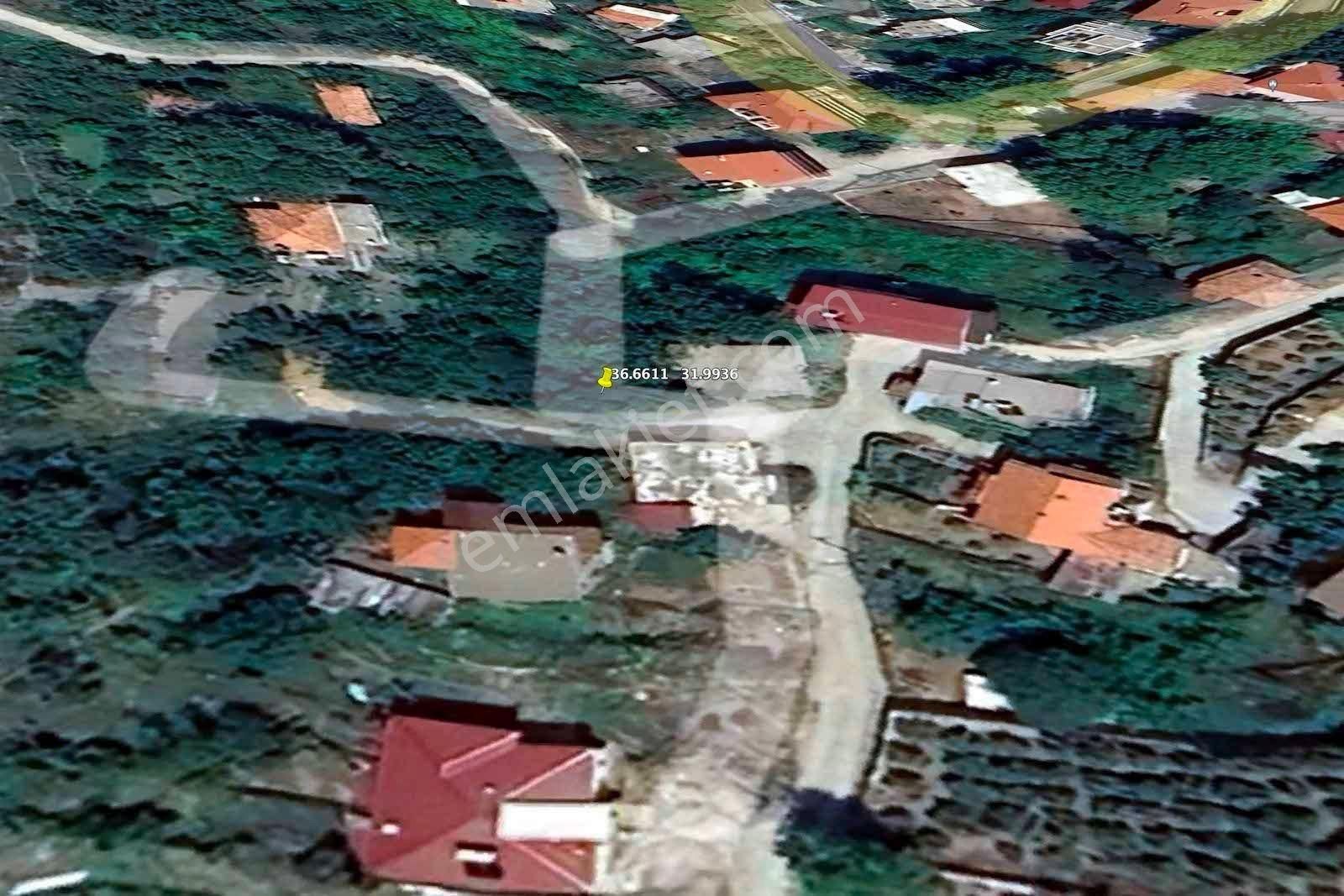 Alanya Türktaş Köyü Merkezinde Satılık Arsa Ve İki Katlı Ev - Görsel 20
