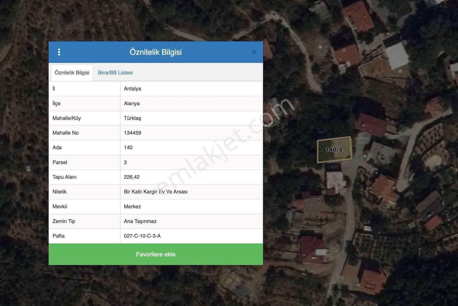 Alanya Türktaş Köyü Merkezinde Satılık Arsa Ve İki Katlı Ev - Görsel 19