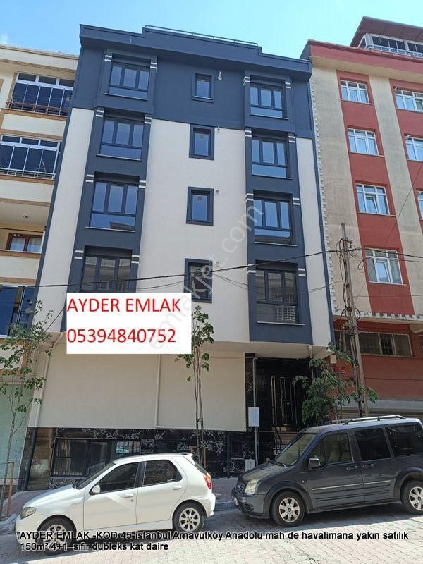 Arnavutköy Anadolu Satılık Daire  Arnavutköy Anadolu mah de havalimana yakın satılık 150m² 4+1–sıfır dubleks kat daire  