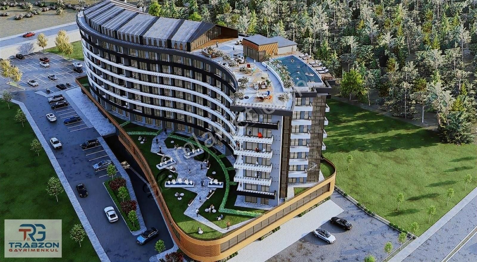 Ortahisar Yalıncak Satılık Residence YALINCAK ATLANTİS DE SATILIK FIRSAT 1+1 !!