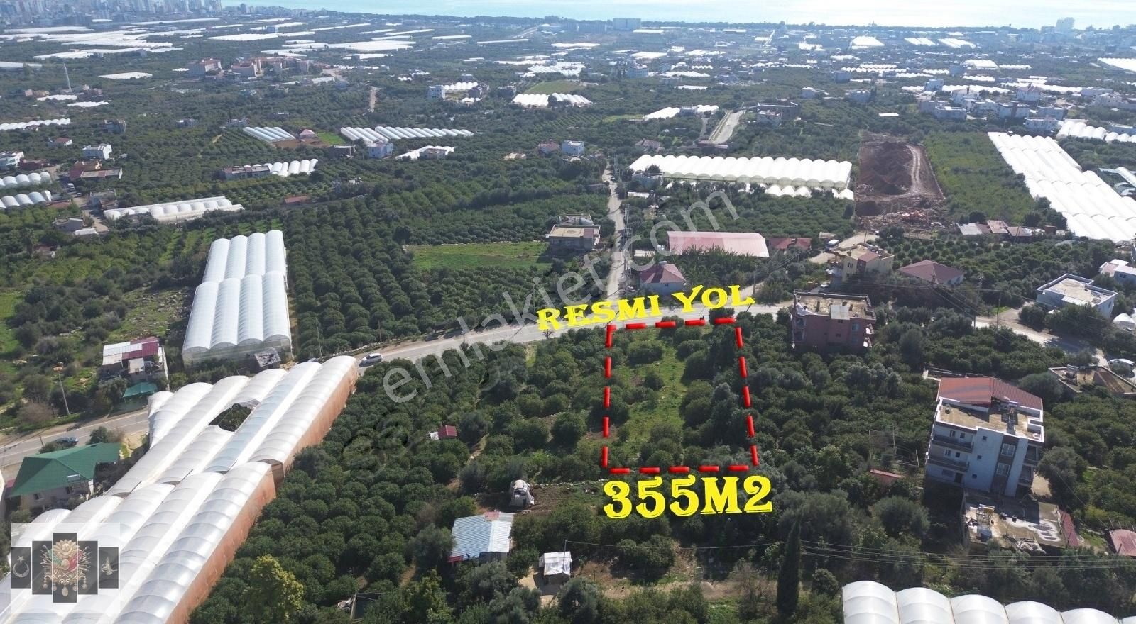 Erdemli Koyuncu Satılık Konut İmarlı ERDEMLİ KOYUNCU 355 M2 SATILIK DENİZ MANZARALI KUPON ARSA