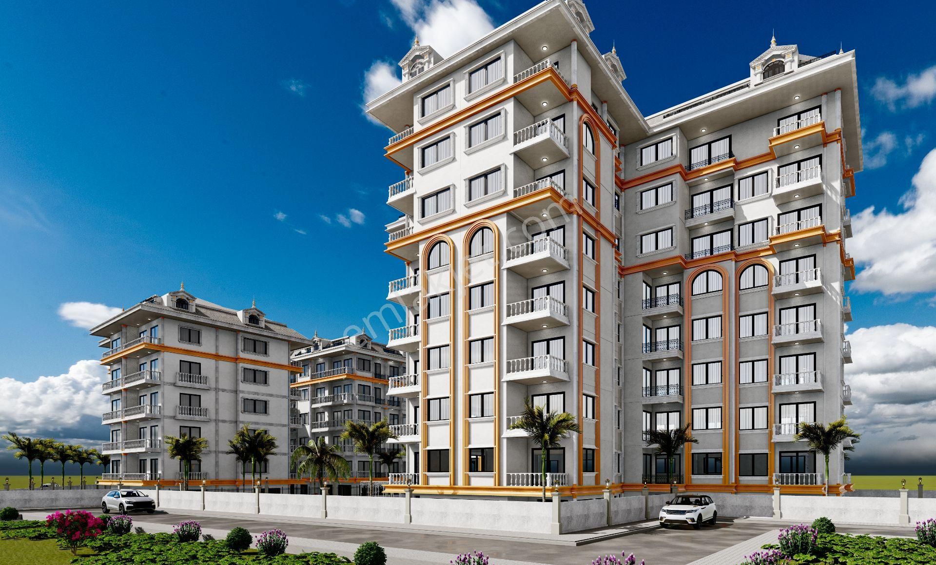 Alanya Çarşı Satılık Residence  ALANYA MERKEZ SATILIK 1+1 BOŞ RESİDENCE FENERCİOĞLU TOWER