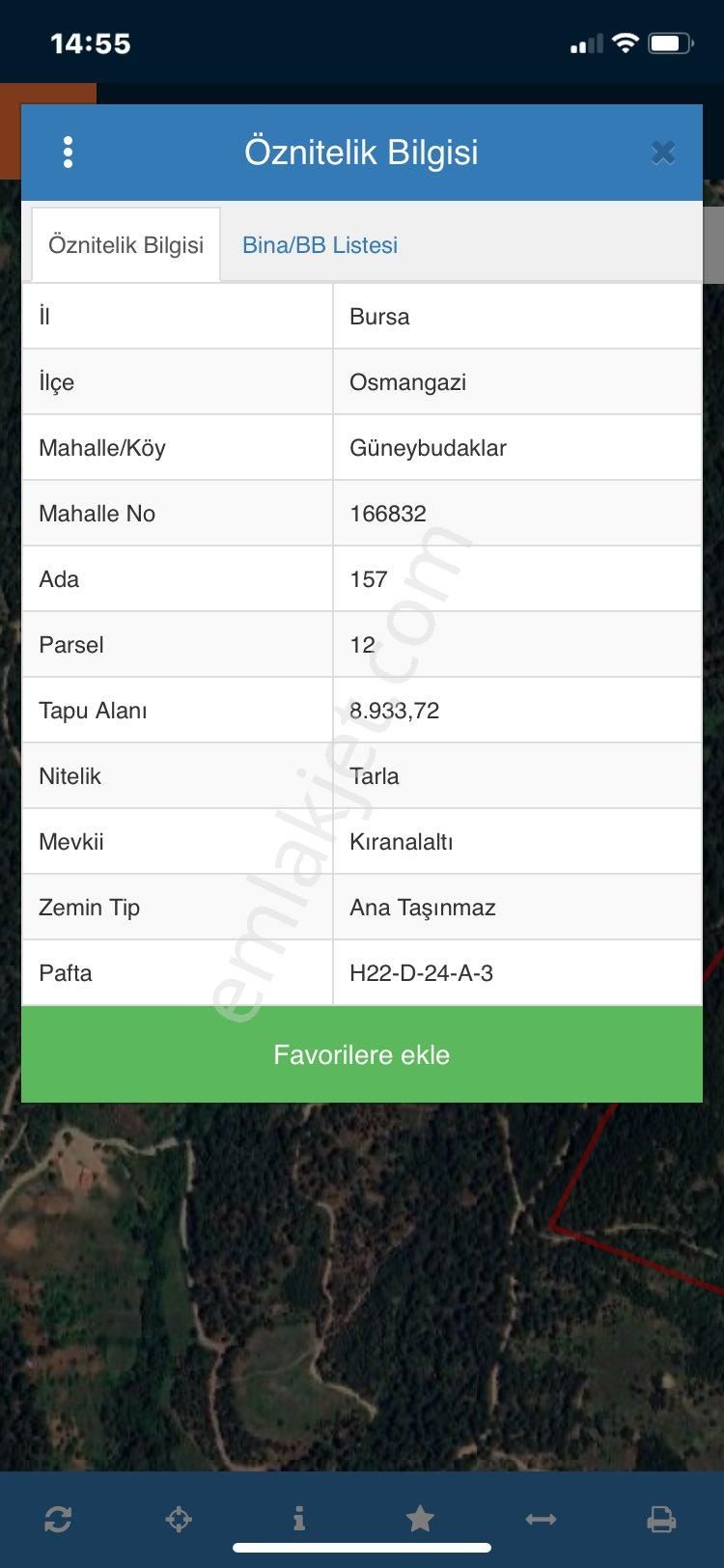 Bursa Osmangazi Güneybudaklar Tarla - Görsel 3