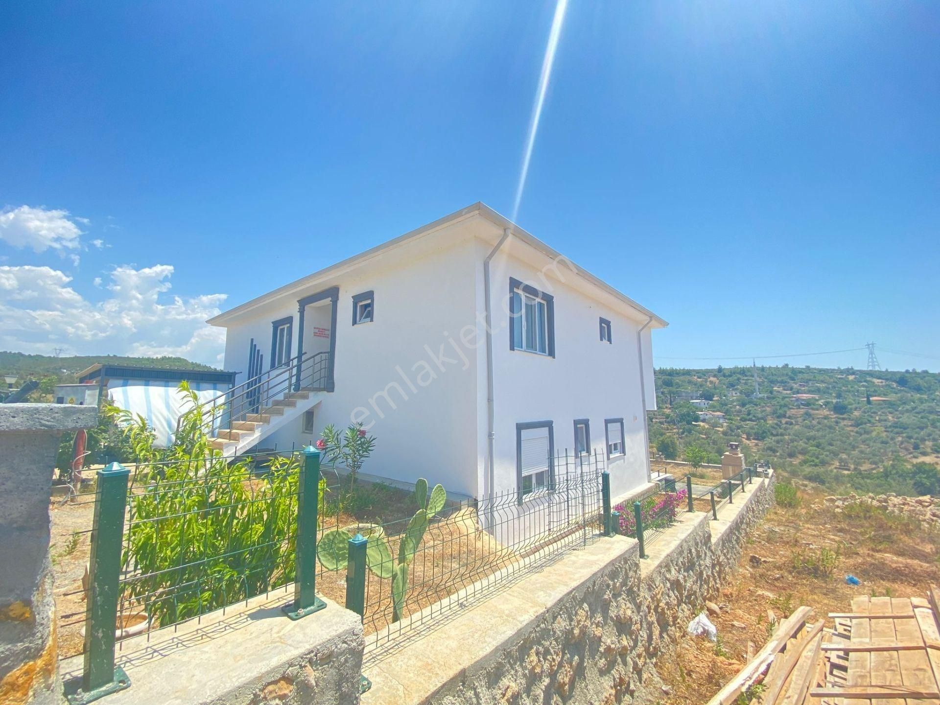 Manavgat Hacıisalı Satılık Villa MANAVGAT KARACALAR'DA DENİZ MANZARALI 5+1 SATILIK VİLLA