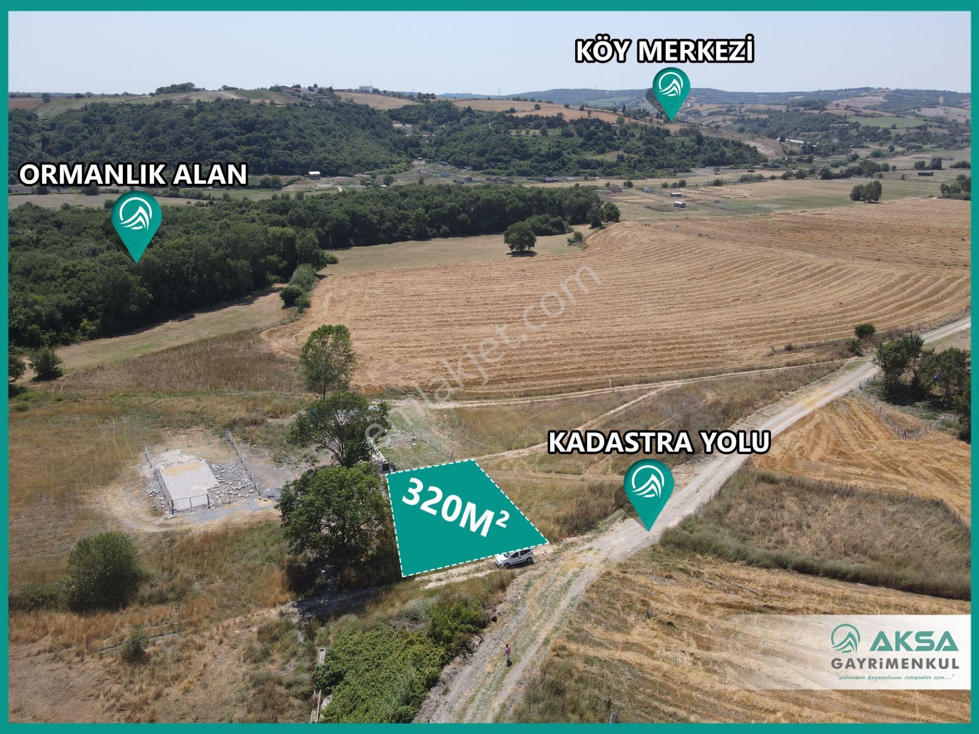 Çatalca Yazlık Satılık Tarla  İSTANBUL ÇATALCA YAZLIKKÖY SATILIK 320 m2 ARSA TARLA