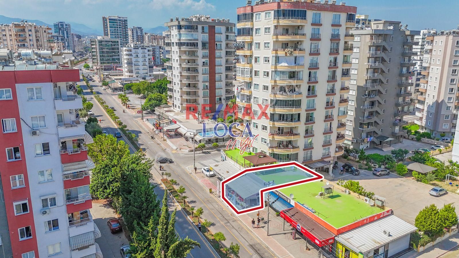 Mezitli Menderes Satılık Dükkan & Mağaza  REMAX LOCA'DAN CADDE ÜZERİ TABELA DEĞERİ YÜKSEK DÜKKAN