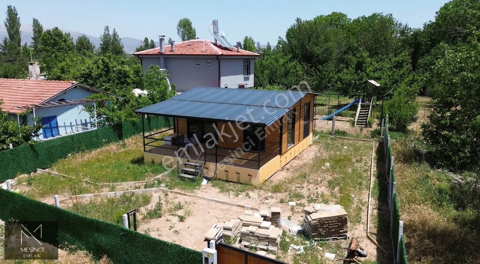 Isparta Merkez Kuleönü Bld. (Yenicami) Satılık Tarla Eğirdir Yolu Üzeri 2+1 75m² Ahşap Ev Kurulu Hobi Bahçesi