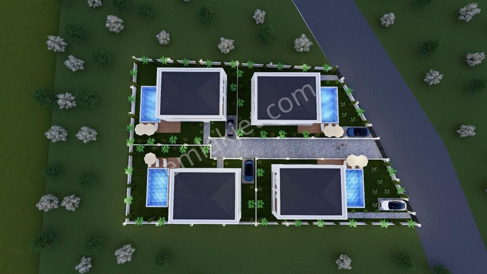 Çamyuva Mahallesinde Villa 135m Müstakil Havuzlu, Otoparklı - Görsel 4