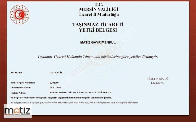 Mezitli 75. Yıl Satılık Daire MATİZ ESER DEN FUL DENİZ MANZARALI GENİŞ DAİRE