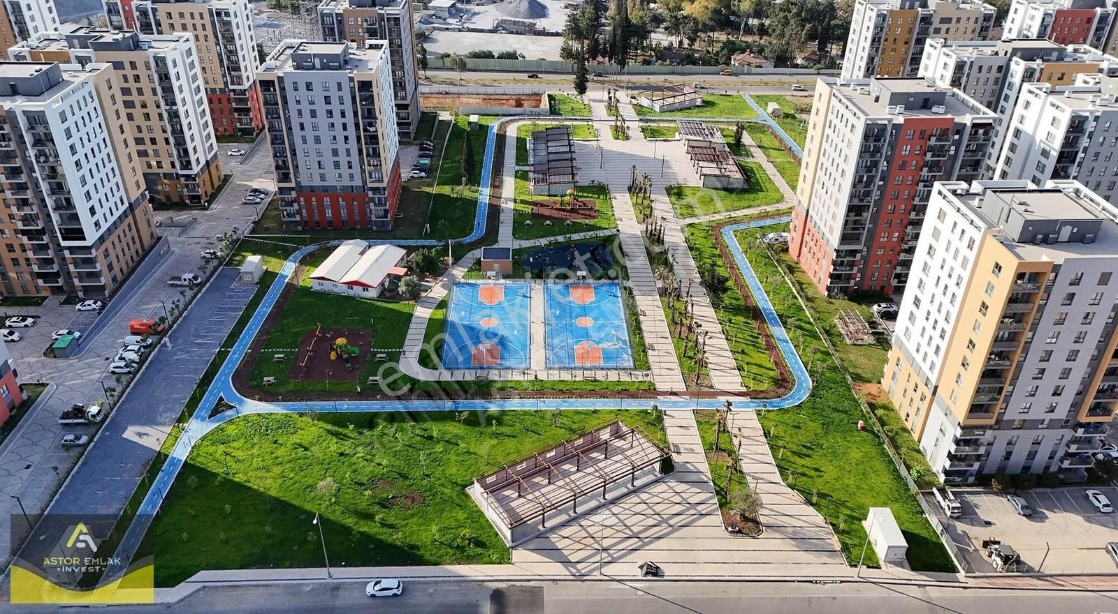 Kepez Ünsal Satılık Daire ASTOR PREMİUM'DAN SUR YAPIDA 1+1 72 M2 SATILIK DAİRE