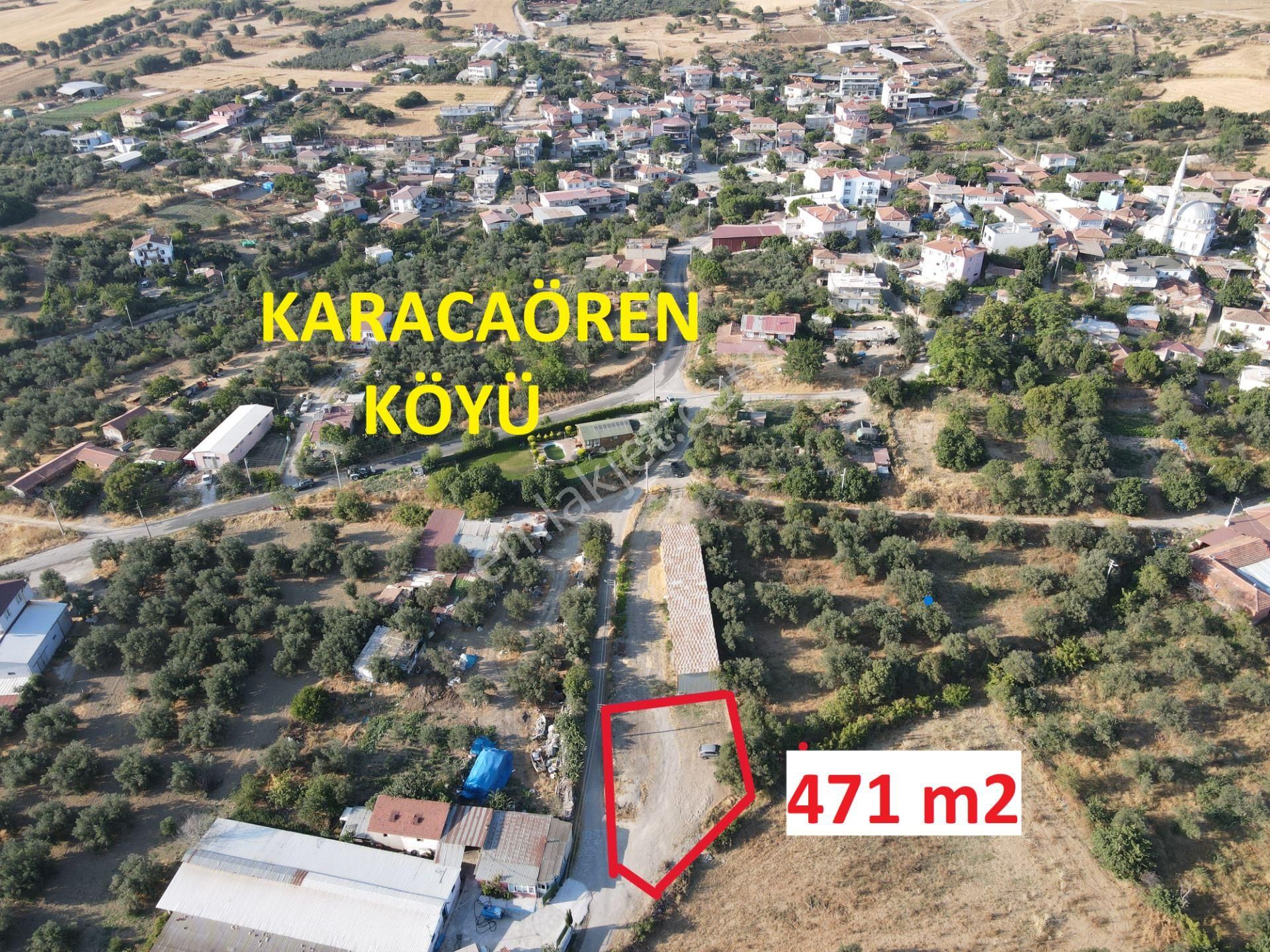 Çanakkale Merkez Karacaören Köyü Satılık Tarla ÇANAKKALE MERKEZ KARACAÖREN KÖYÜ'NDE 471 m2 SATILIK ARSA