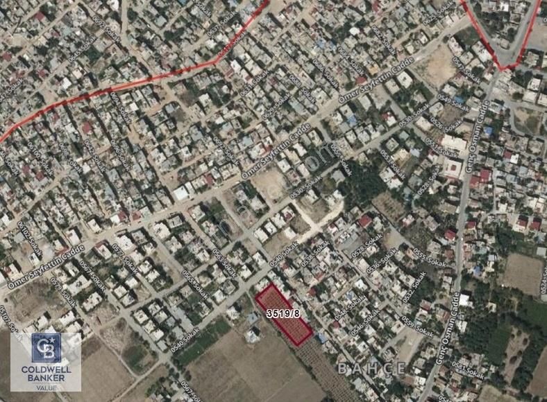 Tarsus Bahçe Satılık Konut İmarlı TARSUS BAHÇE MAHALLESİ'NDE SATILIK 2237 M2 ARSA